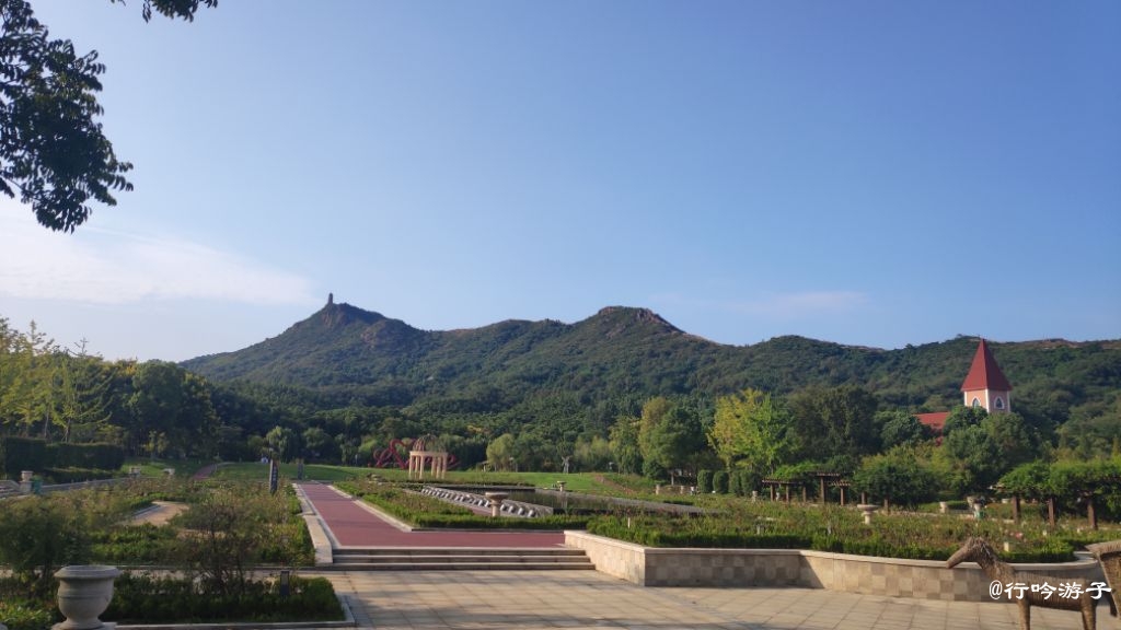 远眺圌山